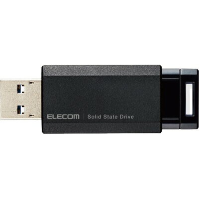 【楽天市場】エレコム エレコム SSD 外付け ポータブル 1TB 小型 ノック式 ブラック ESD-EPK1000GBK(1個) | 価格